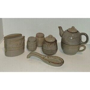 Stoneware Tea For One Set